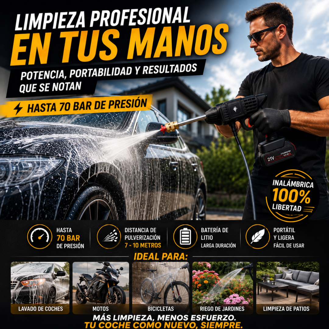 HIDROJET PRO™️ - Limpieza a Alta Presión