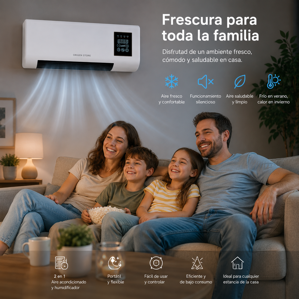 AIRCOOL PRO™️ - Mini aire acondicionado portátil