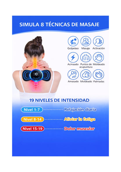 ButterRelax Pro® - Masajeador cervical mariposa