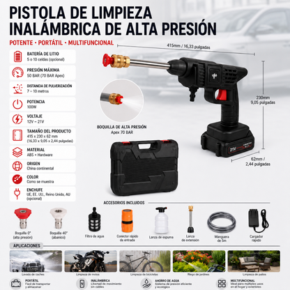HIDROJET PRO™️ - Limpieza a Alta Presión